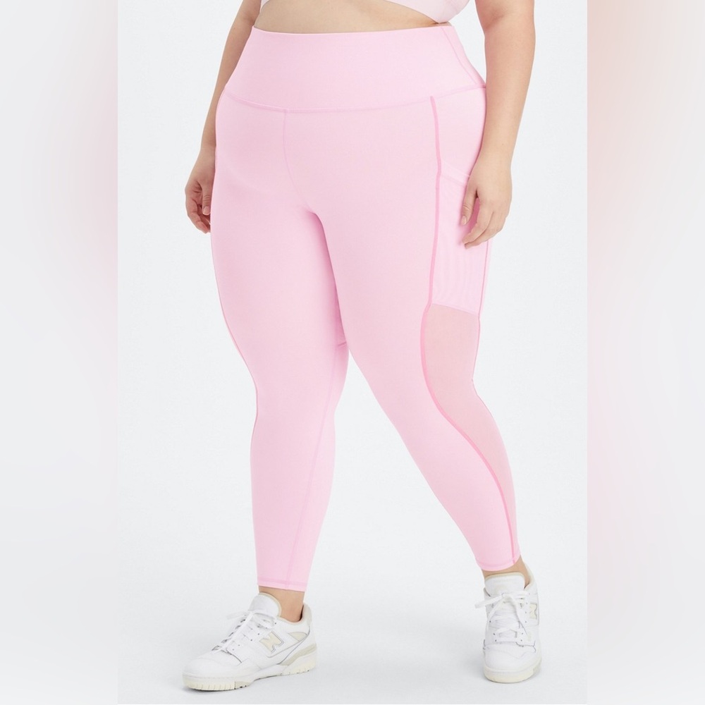 On-The-Go PowerHold High-Waisted Legging Pretty Pink/Electric Rose size XXL 1X